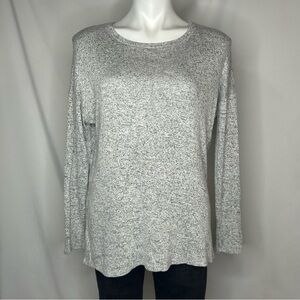 Market & Spruce Oversized Twist Knit with Side Detail, Small